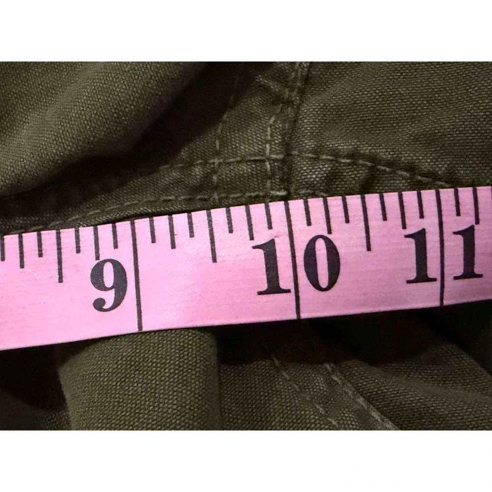 Abercrombie & Fitch XL Cargo Pants Mens‎ Green Paratrooper Work Wear Military
